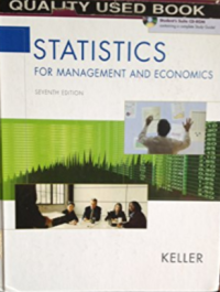 Image of Statistics for management and economics. 7th Edition