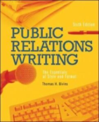 Image of Public Relations Writing: The Essentials of Style and Format. 6th Edition