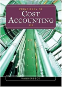 Image of Principles of Cost Accounting. 13th Edition
